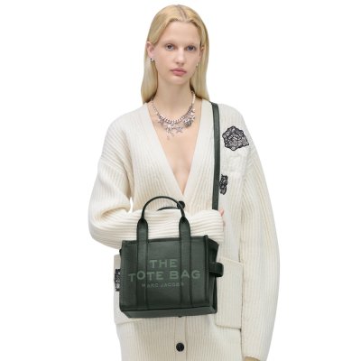 THE LEATHER SMALL TOTE BAG